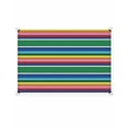 thumbnail image 2 of Sun Shade Sail 14x18Ft Mexico Geometric Rainbow Stripe Ethnic Bohemia Uv Block Sunshade Canopy Outdoor Shade Cover Rectangle Shade Cloth For Patio Garden Yard Deck Pergola, 2 of 6