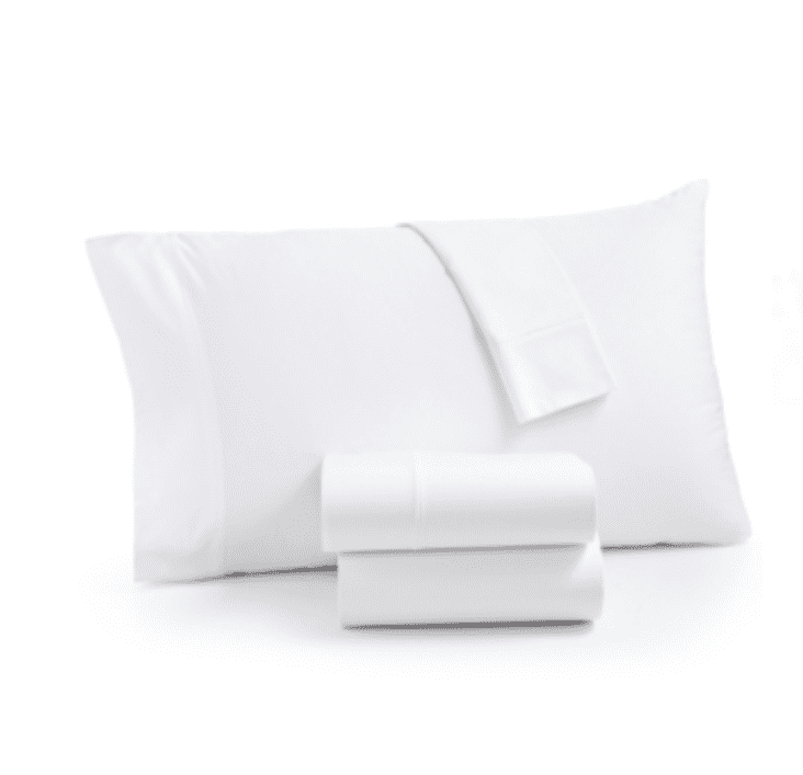 1 new white standard 20''x32'' size hotel pillow cases covers t-180 premium 
