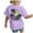 Light Purple, variant on Gubotare Girl Shirts Girls' Shirts Short Sleeve Shirts Girls' T Shirts Soft Basic Tees Kids' T Shirts Summer Top T Shirt (Light Purple,Size 5-6 Years)