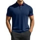 thumbnail image 1 of CAMISETAS POLO FORMAL DE NEGOCIOS PARA HOMBRES DE MANGA CORTA CON COLOR DE CONTRASTE VERANO L AZUL OSCURO, 1 of 1