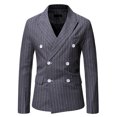 thumbnail image 2 of Clearance Mens Casual Blazer Jackets Single Button Long Sleeve Open Front Sports Jacket Temperament Slim Fit Lightweight Business Blazer, 2 of 4