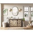thumbnail image 4 of Elegant Kitchen and Bath Austin 48 inch Single Bathroom Vanity in Natural Oak, 4 of 10