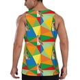 thumbnail image 3 of Fotbe German Shepherd Dog Pattern Men's Quick Dry Workout Tank Top Gym Muscle Tee Fitness Bodybuilding Sleeveless T Shirt Breathable Workout Shirt-3X-Large, 3 of 9