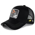 thumbnail image 3 of High Quality Brand Anime Cartoon Snapback Cotton Baseball Cap Men Women Hip Hop Dad Mesh Hat Trucker Hat Dropshipping ROUD RUNNER BLACK, 3 of 6