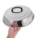 thumbnail image 5 of Luxshiny Protector De Comida Anti Salpicaduras En Acero Inoxidable Para Cubiertas De Platos, 5 of 8