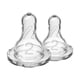 thumbnail image 1 of Dr. Brown's Level 2 Narrow Baby Bottle Silicone Nipple - Medium Flow - 2pk - 3m+, 1 of 5