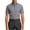 hgg078-Gray, variant on Men's Dress Shirts Short Sleeve Button Down Wrinkle Free Stretch Tucked in Shirt Regular Fit Business Casual Formal Shirt