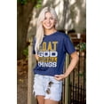 thumbnail image 5 of God Over All Things GOAT Christian Men's Graphic T Shirt Tees Brisco Brands S, 5 of 6