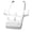 White, variant on Maier 117420 Front Fender, Racing Style Black