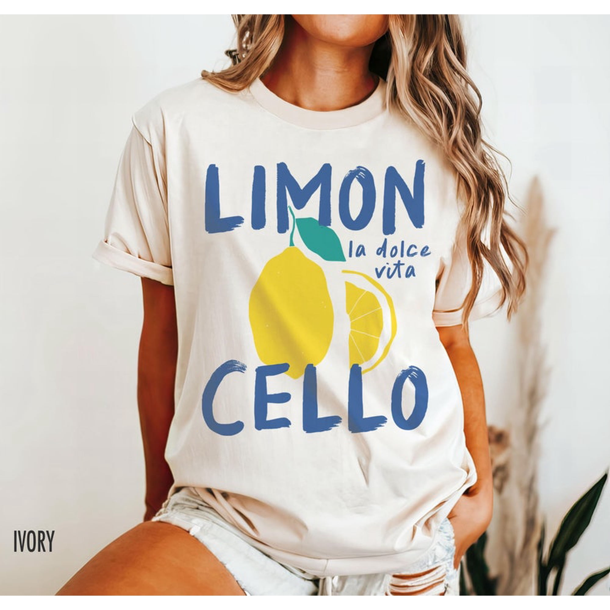 Limoncello Shirt, Lemon Shirt, Amalfi Coast, Italy TShirt, Vacation T-Shirt, Preppy Shirt