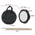 thumbnail image 3 of Filfeel Silent Drum Pad, Drum Pad Set, Musical Percussion Training Drum Pad, Practice Drum, Portable Drum For Practicing Drum Learning, 3 of 8
