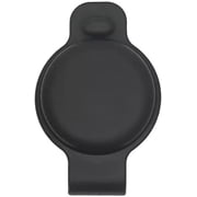 Protective Case for Apple Airtag Holder Fixed for Dog Cat Collar, Pet Tracker for Airtag Case Soft Silicone Case (Black, Type 1)