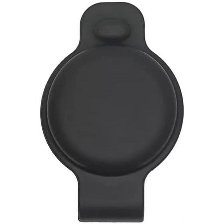 Protective Case for Apple Airtag Holder Fixed for Dog Cat Collar, Pet Tracker for Airtag Case Soft Silicone Case (Black, Type 1)