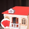 thumbnail image 1 of Homoyoyo 3 Pcs Realistic Details Red Tile Model for DIY Materials Decorative Micro Landscape, 1 of 5