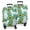 White Poodle Dog, variant on Shih Tzu Dog and Flower Floral Luggage Cover Fashion Suitcase Cover Baggage Covers Fit 25-28 Inch Luggage (Go Travel)