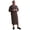 Charcoal Plaid, variant on Men's Big & Tall Plaid Flannel Nightshirt