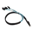 thumbnail image 2 of Mini  To 4  Cable, Server Computer Laufwerk Array Datenkabel, Mini  SFF 8087 Auf 4SATA 7Pin Gerader Anschluss., 2 of 8