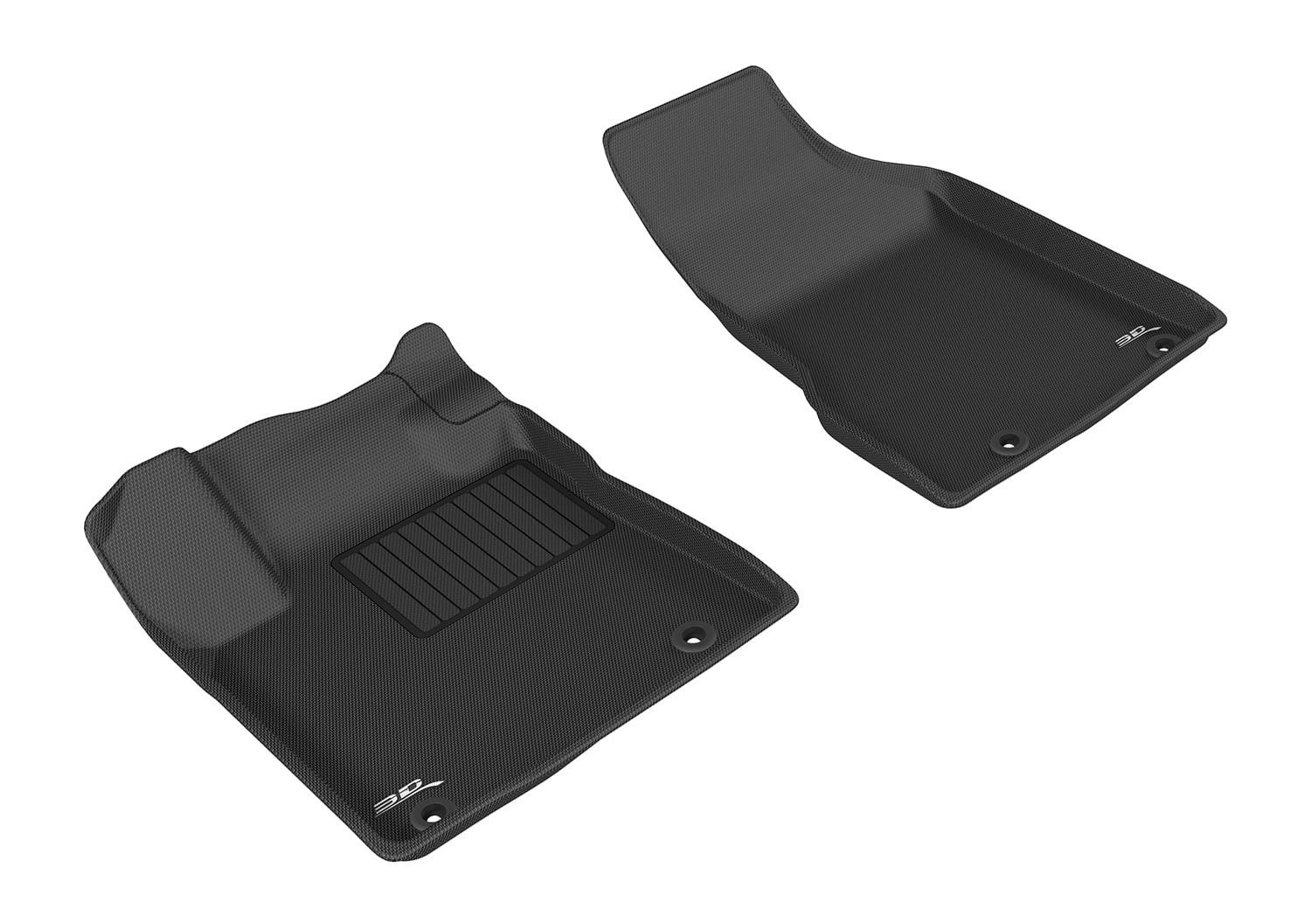 WeatherTech All-Weather Floor Mats For 2015-2023 Nissan Murano 2nd Row - Black, Laser Measured Fit - View #9