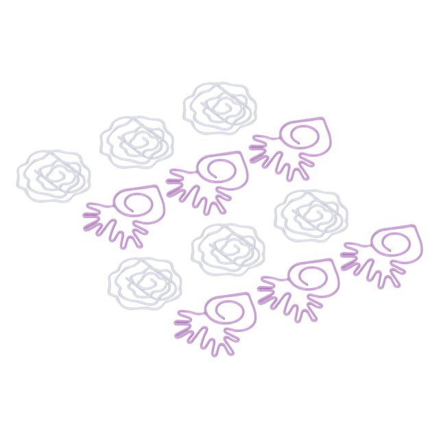 Clips de Papel Divertidos ANGGREK Proceso de Galvanoplastia Cocina Decoración y Otros