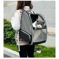 thumbnail image 2 of RUseeN Cat Backpack, Pet Carrier Backpack for Dogs and Cats,Puppies,Cat Backpack Carrier, Fully Ventilated Mesh,Airline Approved,Designed for Travel, Hiking, Walking & Outdoor Use, 2 of 9