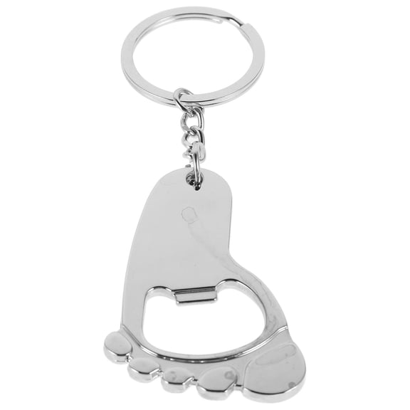 RENACLIPY 2Pcs Key Chain Bottle Opener Plated Durable Material with Versatile Use for DIY and Bar