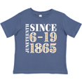 thumbnail image 3 of Inktastic Juneteenth Since 6-19-1865 Boys or Girls Baby T-Shirt, 3 of 5