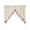 Purple, variant on HuiXinOu Lace Embroidery Window Panel, No Punching Triangular Curtain Pole, Kitchen Bedroom Partition Short Curtain, Window Drape for Kitchen, Bedroom, Coffee Bar, Living Room, Home