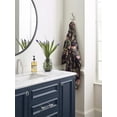 thumbnail image 2 of Amerock Finesse Transitional Triple Prong Satin Nickel Wall Hook, 2 of 9