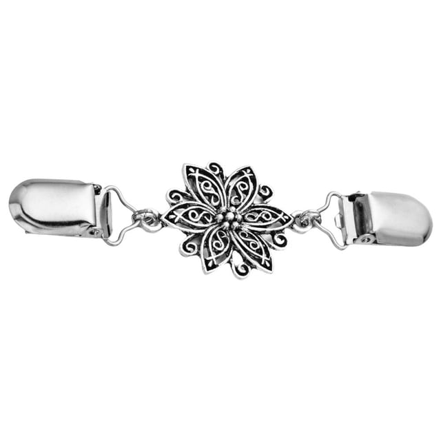 TQEHS Broche de perlas con forma de boca de pato para suéter, cárdigan, chal, camisa, hebillas, 1 pieza, abalorio para ropa, decoración, regalo, J0T5