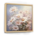 thumbnail image 2 of Designart "Minimalism Daisy expression I" Landscapes Floater Framed Canvas Art Print, 2 of 7