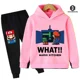 thumbnail image 1 of Super Mario Bros. Sudadera con capucha de manga larga para niños y niñas, Chaqueta de traje de pantalones largos, Jersey informal para niños, 1 of 1