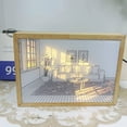 thumbnail image 2 of Luz de noche Lámpara de mesa moderna Fuente de alimentación de enchufe directo USB para pared Dormitorio Hogar JShteea El nuevo, 2 of 9