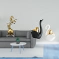 thumbnail image 2 of Figura de escritorio,Estante de estatua de caballo para escritorio,oficina,decoración del hogar,Figura decorativa de escritorio de resina para decoración del hogar,estatua de cisne,Estatuas y, 2 of 8