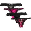 Smart and Sexy - Assorted Thong Panties, 4-Pack