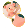 thumbnail image 3 of Juguetes de peluche para bebés recién nacidos, suéter de dibujos animados, juguete de cerdo, juguete educativo temprano (rosa) Rojo Verde, 3 of 5