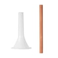 thumbnail image 1 of GROWTH TANK Manual Sausage Stuffer Tube Funnel Kitchen Gadgets DIY Making Accessory Handmade 16cmx9cm, 1 of 8