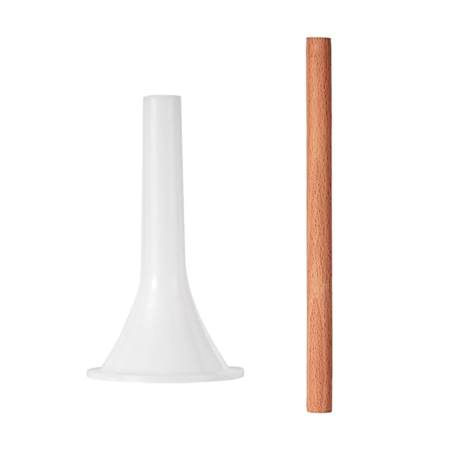 GROWTH TANK Manual Sausage Stuffer Tube Funnel Kitchen Gadgets DIY Making Accessory Handmade 16cmx9cm
