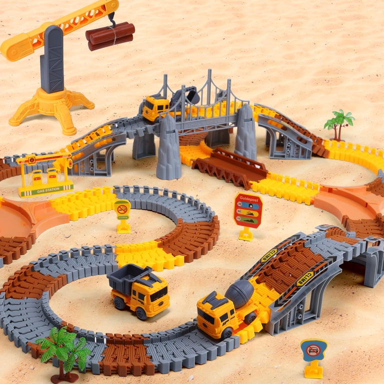 WeFone Construction Race Track Toy 281-Piece Set photo 8