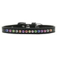 thumbnail image 3 of Dog, Puppy  Pet Fashion Collar, "One Row Confetti Crystal Rimsets", 3 of 6