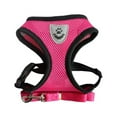 thumbnail image 2 of TIMIFIS Harnais pour Chat Harnais et Laisse pour Chat Gilet en Maille Douce Ajustable avec Sangle Réfléchissante Harnais et Laisse pour Chat en Métal s, 2 of 3