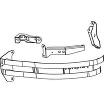 Westin Automotive 36-2125PB Grille Guard/Push Bar fits Ford Police Interceptor Utility,Black