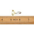 thumbnail image 4 of 20pcs Silver Gold Clip-on Earring Converters Non-Pierced Earring Clip Backs with Post for Turn Any Studs into Clip on Earring Jewelry Making, 4 of 5