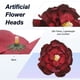 thumbnail image 2 of Uxcell 20-Pack Cabezas de Peonías Artificiales, Cabeza de Rosa de Seda Falsa para Bodas/Ramo/Pared de Flores/Artesanías DIY [8cm, Rojo], 2 of 7