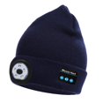 thumbnail image 1 of Gorro con Bluetooth y faro LED CHAO recargable por USB con auriculares y Micrófono, 1 of 5