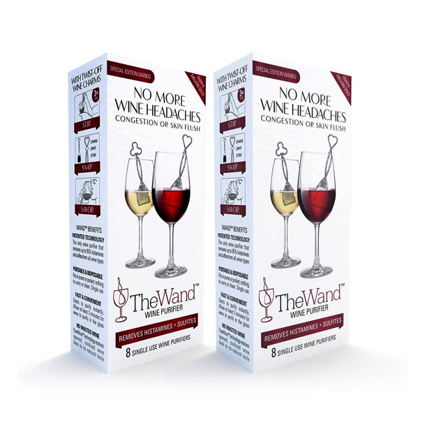 PureWine Wand Technology Histamine and Sulfite Filter, Purifier