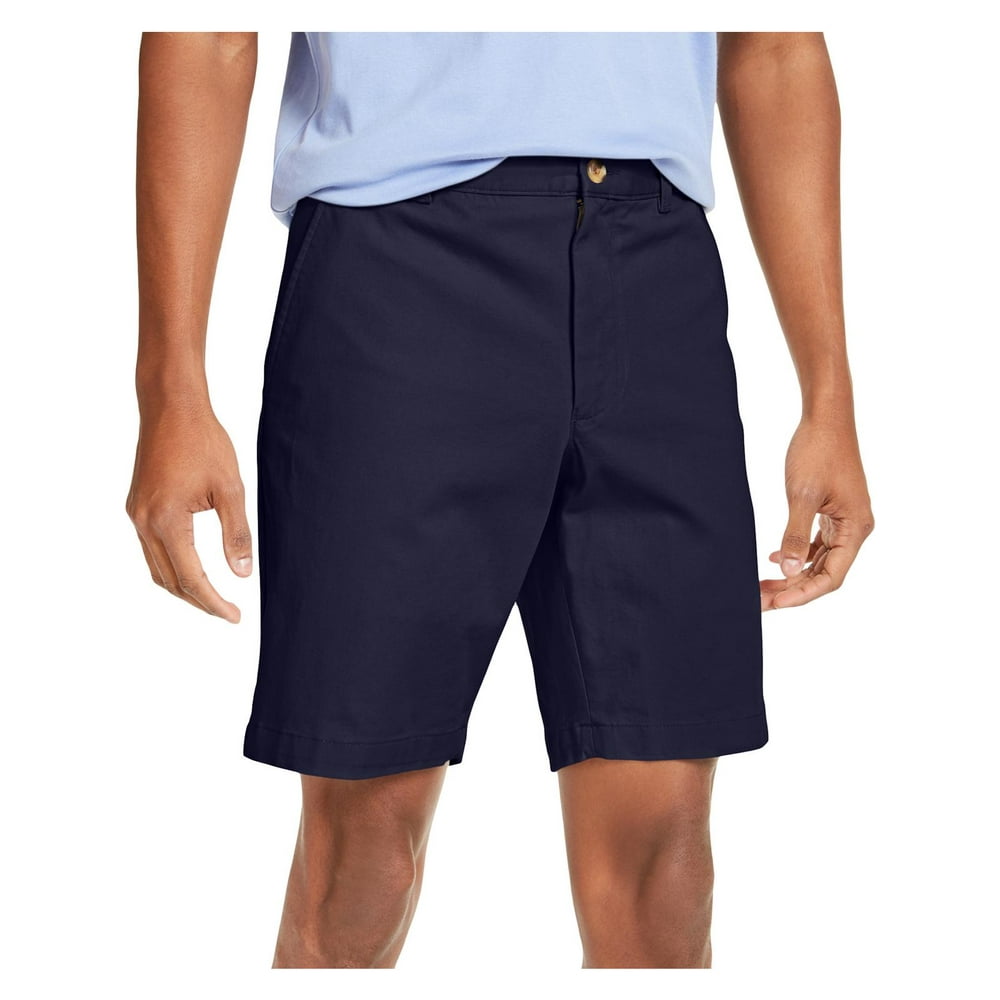Club Room Club Room Mens Chino 7" Inseam Khaki Shorts