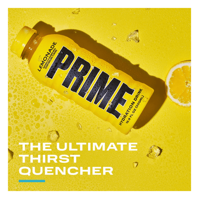 PRIME Hydration GRAPE | Sports Drinks | Electrolyte Enhanced for Ultimate  Hydration | 250mg BCAAs | B Vitamins | Antioxidants | 2g Of Sugar | 16.9