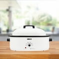 thumbnail image 5 of NESCO 18-Qt 1,450-Watt Roaster with Porcelain Cookwell, White, 5 of 5