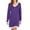 05-Purple, variant on DJskiyers Women's Plus Size Nightgowns Print Sleeveless Sleepwear Fashion Crew Neck T Shirt Dress Loose Long House Dress