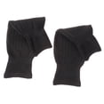 thumbnail image 4 of 1 Pair Breathable Wool Winter Knee Warmer Unisex Thicken Elastic Knee Brace Knee Pad Knees Sleeves (Black, Random Color of Inner), 4 of 5